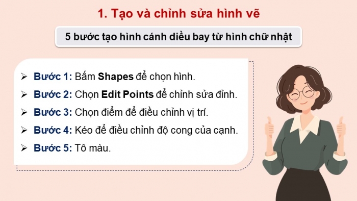 Giáo án điện tử chuyên đề Tin học ứng dụng 10 cánh diều Bài 3: Vẽ hình và tạo hộp văn bản