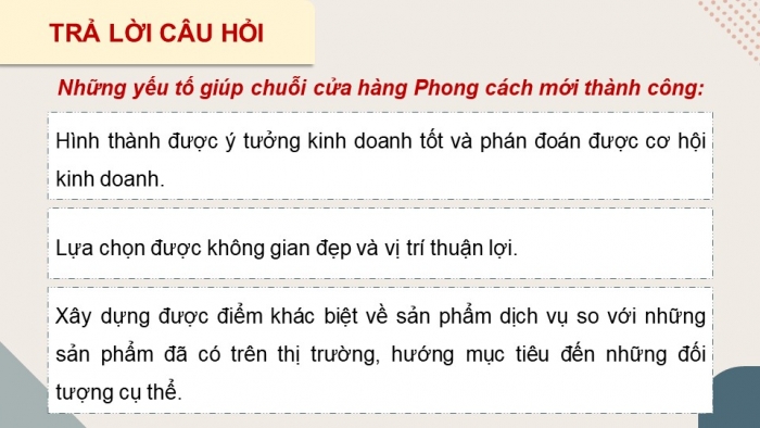 Giáo án điện tử chuyên đề Kinh tế pháp luật 10 cánh diều Bài 8: Kinh nghiệm thực tiễn sản xuất kinh doanh của doanh nghiệp nhỏ