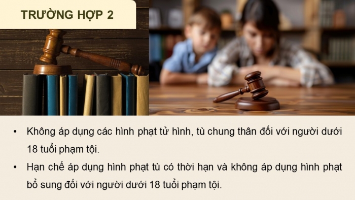 Giáo án điện tử chuyên đề Kinh tế pháp luật 10 cánh diều Bài 10: Pháp luật hình sự về người chưa thành niên