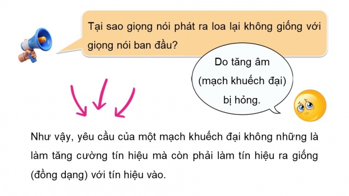 Giáo án điện tử chuyên đề Vật lí 11 kết nối Bài 8: Bộ khuếch đại thuật toán và thiết bị đầu ra