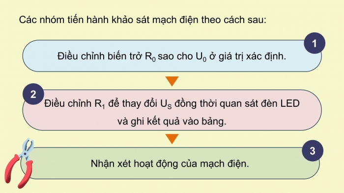 Giáo án điện tử chuyên đề Vật lí 11 kết nối Bài 9: Mạch điện đơn giản có sử dụng thiết bị đầu ra