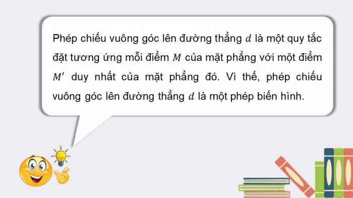 Giáo án điện tử chuyên đề Toán 11 cánh diều Bài 1: Phép dời hình