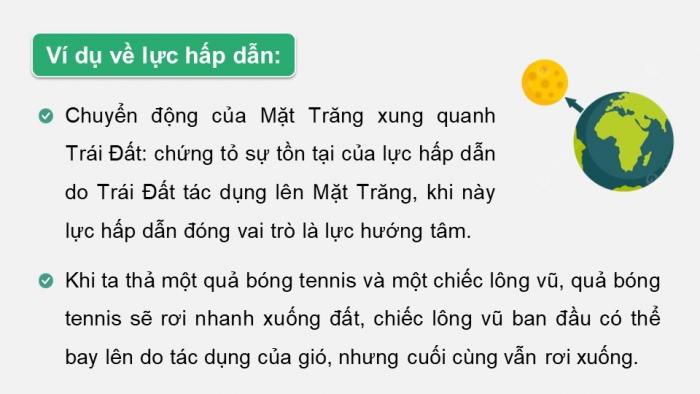 Giáo án điện tử chuyên đề Vật lí 11 chân trời Bài 2: Trường hấp dẫn