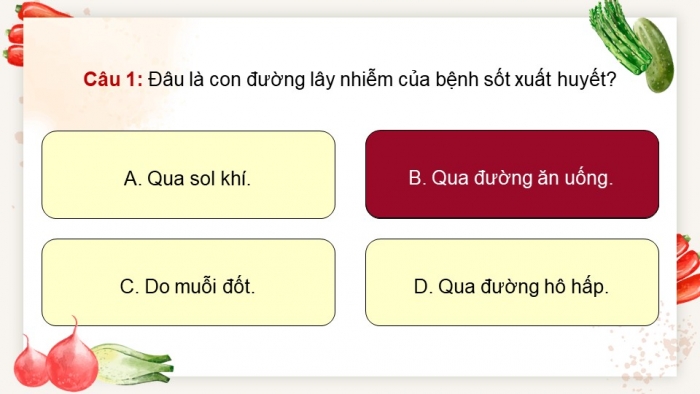 Giáo án điện tử chuyên đề Sinh học 11 chân trời Ôn tập CĐ 2