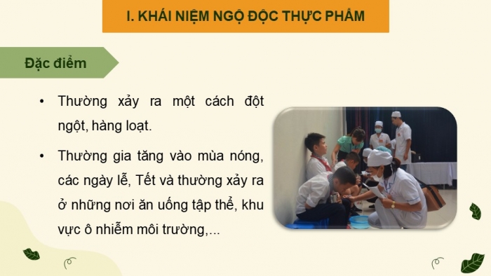 Giáo án điện tử chuyên đề Sinh học 11 chân trời Bài 11: Ngộ độc thực phẩm