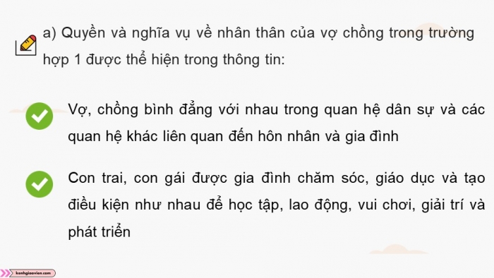 Giáo án điện tử chuyên đề Kinh tế pháp luật 11 cánh diều Bài 8: Một số quy định của pháp luật dân sự về hôn nhân và gia đình, thừa kế di sản