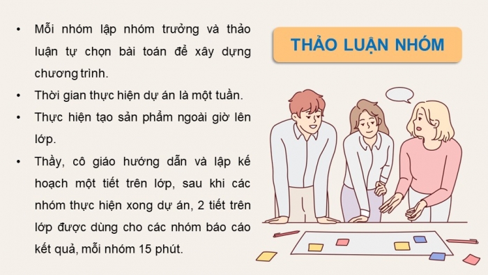 Giáo án điện tử chuyên đề Khoa học máy tính 11 cánh diều Bài 6: Dự án Xây dựng chương trình sử dụng kĩ thuật duyệt