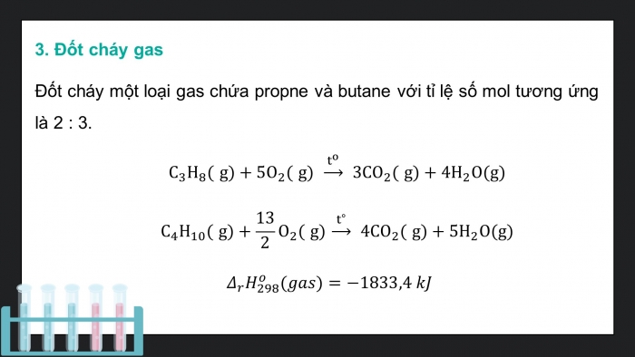 Giáo án điện tử chuyên đề Hoá học 10 cánh diều Bài 6: Hoá học về phản ứng cháy và nổ