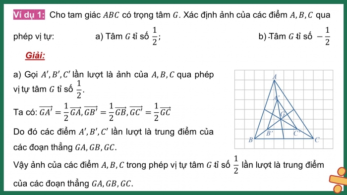 Giáo án điện tử chuyên đề Toán 11 cánh diều Bài 2: Phép đồng dạng