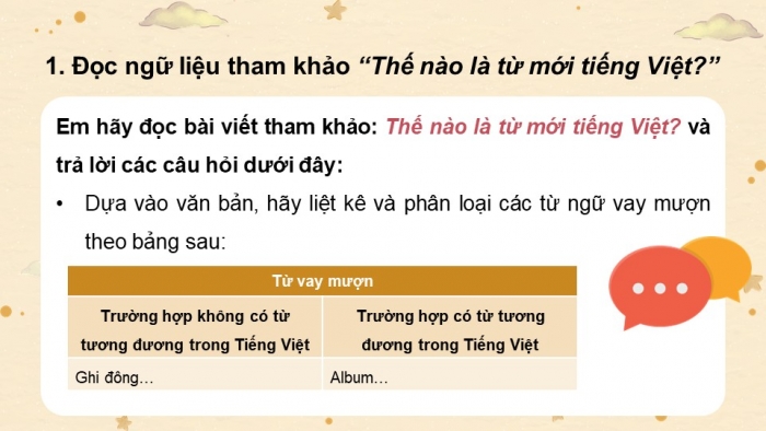 Giáo án điện tử chuyên đề Ngữ văn 11 chân trời CĐ 2 Phần 2: Các yếu tố mới của ngôn ngữ – những điểm tích cực và hạn chế