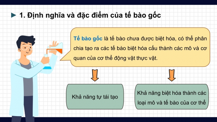 Giáo án điện tử chuyên đề Sinh học 10 cánh diều Bài 6: Công nghệ tế bào gốc và ứng dụng