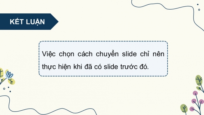 Giáo án điện tử chuyên đề Tin học ứng dụng 10 cánh diều Bài 2: Hiệu ứng chuyển động