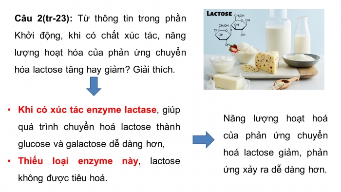 Giáo án điện tử chuyên đề Hoá học 10 chân trời Bài 3: Năng lượng hoạt hoá của phản ứng hoá học