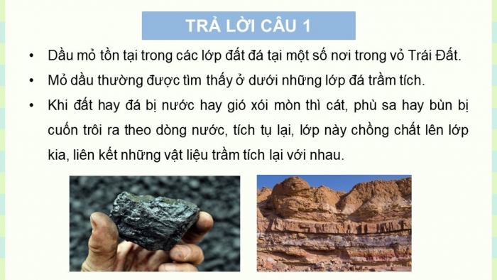 Giáo án điện tử chuyên đề Hoá học 11 cánh diều Bài 7: Nguồn gốc và phân loại dầu mỏ