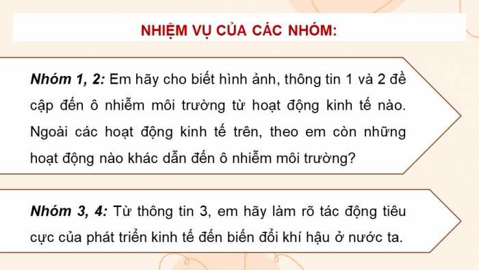 Giáo án điện tử chuyên đề Kinh tế pháp luật 11 cánh diều Bài 1: Những tác động tiêu cực của phát triển kinh tế đến môi trường tự nhiên