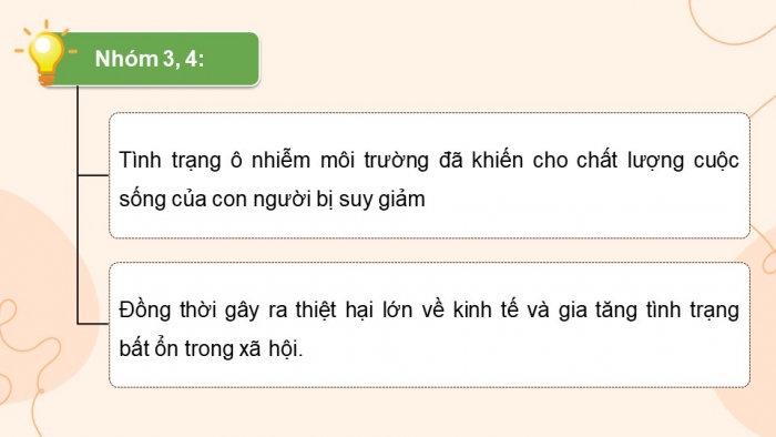 Giáo án điện tử chuyên đề Kinh tế pháp luật 11 cánh diều Bài 1: Những tác động tiêu cực của phát triển kinh tế đến môi trường tự nhiên (P2)