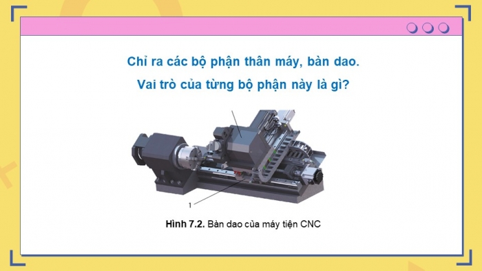 Giáo án điện tử chuyên đề Công nghệ cơ khí 11 cánh diều Bài 7: Cấu tạo của máy CNC