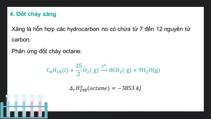 Giáo án điện tử chuyên đề Hoá học 10 cánh diều Bài 6: Hoá học về phản ứng cháy và nổ