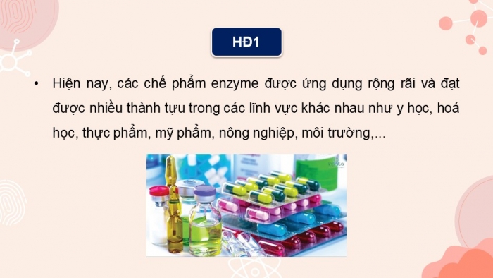 Giáo án điện tử chuyên đề Sinh học 10 chân trời Bài 6: Thành tựu của công nghệ enzyme