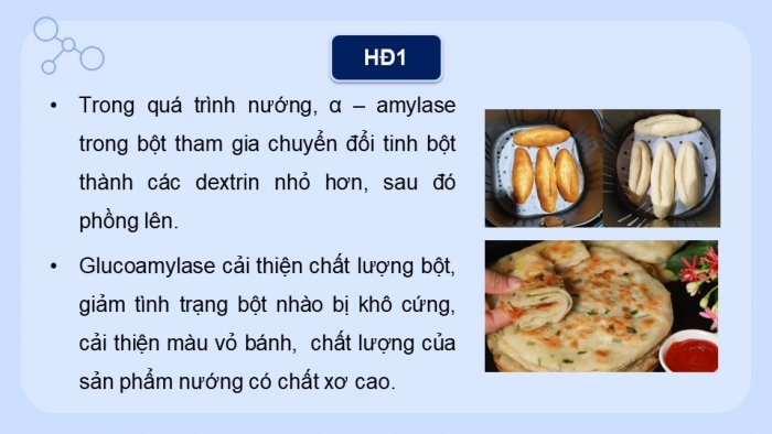 Giáo án điện tử chuyên đề Sinh học 10 chân trời Bài 8: Ứng dụng của enzyme