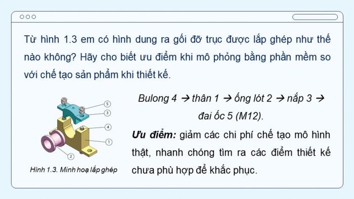 Giáo án điện tử chuyên đề Thiết kế và Công nghệ 10 cánh diều Bài 1: Công nghệ thông tin và máy tính trong thiết kế kĩ thuật