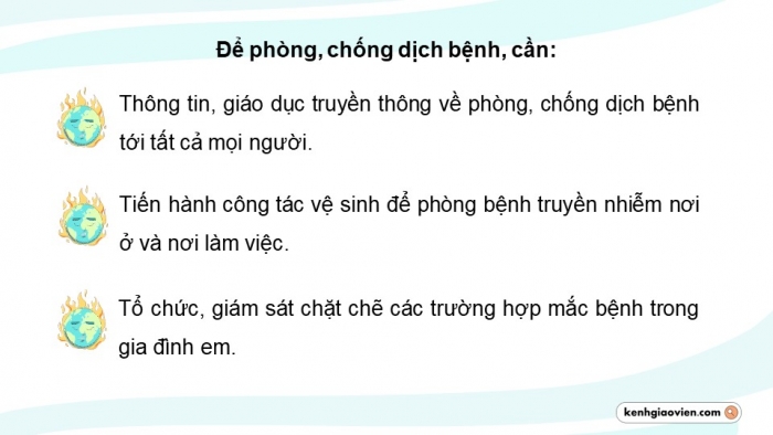 Giáo án điện tử Quốc phòng an ninh 10 kết nối Bài 7: Thường thức phòng tránh một số loại bom, mìn, đạn, vũ khí hoá học, vũ khí sinh học, vũ khí công nghệ cao, thiên tai, dịch bệnh và cháy nổ (P2)