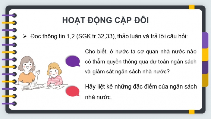 Giáo án điện tử kinh tế và pháp luật 10 chân trời bài 6: Ngân sách nhà nước và thực hiện pháp luật về ngân sách