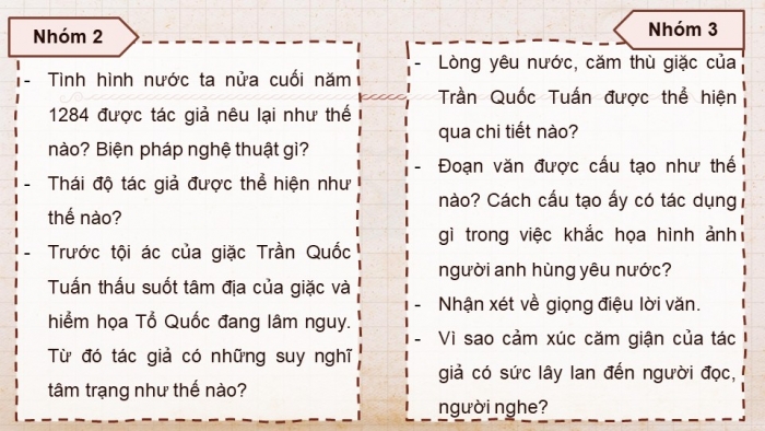Giáo án powerpoint dạy thêm Ngữ văn 8 cánh diều Bài 5 VB 1: Hịch tướng sĩ
