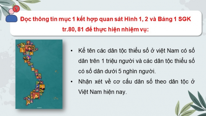 Giáo án điện tử Lịch sử 10 cánh diều Bài 14: Các dân tộc trên đất nước Việt Nam (P1)