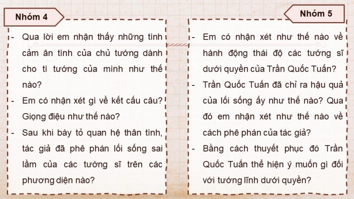 Giáo án powerpoint dạy thêm Ngữ văn 8 cánh diều Bài 5 VB 1: Hịch tướng sĩ