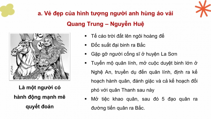 Giáo án powerpoint dạy thêm Ngữ văn 8 cánh diều Bài 8 Đọc 1: Quang Trung đại phá quân Thanh