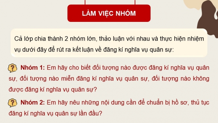 Giáo án điện tử Quốc phòng an ninh 11 kết nối Bài 2: Luật Nghĩa vụ quân sự và trách nhiệm của học sinh
