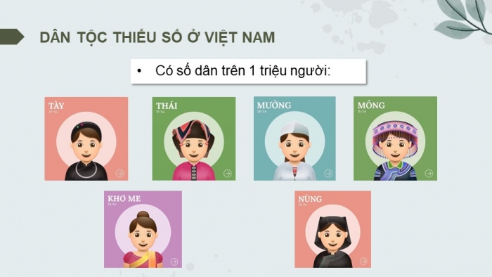 Giáo án điện tử Lịch sử 10 cánh diều Bài 14: Các dân tộc trên đất nước Việt Nam (P1)