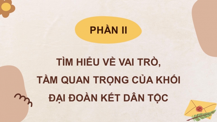 Giáo án điện tử Lịch sử 10 cánh diều Bài 15: Khối đại đoàn kết dân tộc trong lịch sử Việt Nam