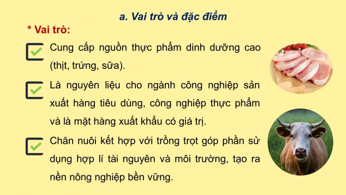 Giáo án điện tử địa lí 10 chân trời bài 26: Địa lí ngành nông nghiệp, lâm nghiệp, thủy sản