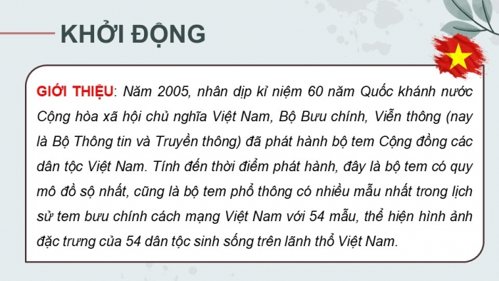 Giáo án điện tử Lịch sử 10 cánh diều Bài 14: Các dân tộc trên đất nước Việt Nam (P1)