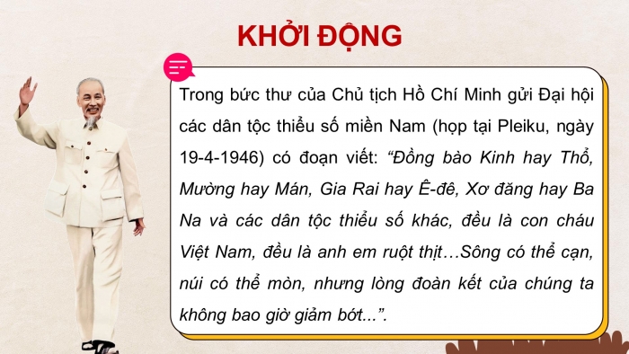 Giáo án điện tử Lịch sử 10 cánh diều Bài 15: Khối đại đoàn kết dân tộc trong lịch sử Việt Nam