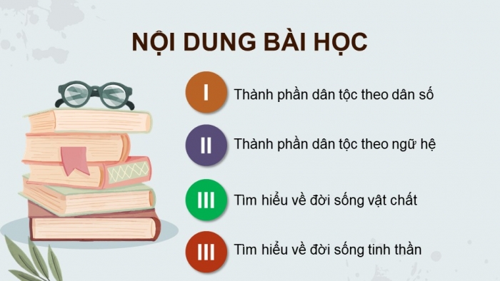 Giáo án điện tử Lịch sử 10 cánh diều Bài 14: Các dân tộc trên đất nước Việt Nam (P2)