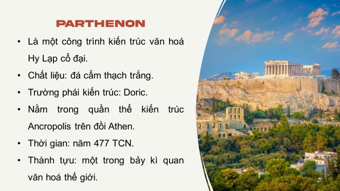 Giáo án điện tử Lịch sử 10 cánh diều Bài 5: Một số nền văn minh phương Tây thời cổ – trung đại (P1)