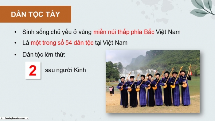 Giáo án điện tử Lịch sử 10 cánh diều Bài 14: Các dân tộc trên đất nước Việt Nam (P1)