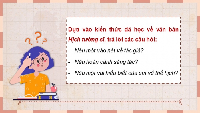 Giáo án powerpoint dạy thêm Ngữ văn 8 cánh diều Bài 5 VB 1: Hịch tướng sĩ