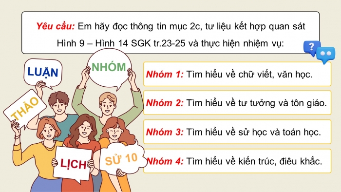 Giáo án điện tử Lịch sử 10 cánh diều Bài 4: Khái niệm văn minh. Một số nền văn minh phương Đông thời cổ – trung đại (P2)