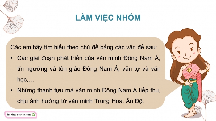 Giáo án điện tử Lịch sử 10 cánh diều Thực hành Chủ đề 5