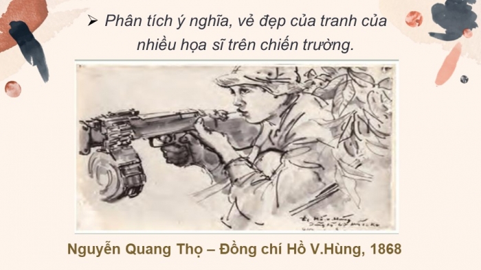 Giáo án điện tử Mĩ thuật 10 Hội hoạ Kết nối Bài 2: Tranh chất liệu chì, than