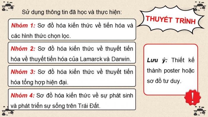 Giáo án điện tử KHTN 9 cánh diều - Phân môn Sinh học Bài tập (Chủ đề 12)