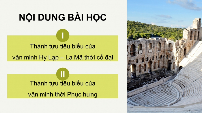 Giáo án điện tử Lịch sử 10 cánh diều Bài 5: Một số nền văn minh phương Tây thời cổ – trung đại (P1)