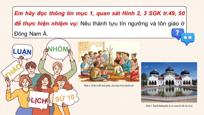 Giáo án điện tử Lịch sử 10 cánh diều Bài 9: Thành tựu tiêu biểu của văn minh Đông Nam Á thời cổ – trung đại (P1)