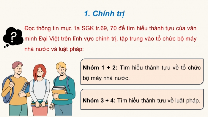 Giáo án điện tử Lịch sử 10 cánh diều Bài 13: Một số thành tựu của văn minh Đại Việt (P1)