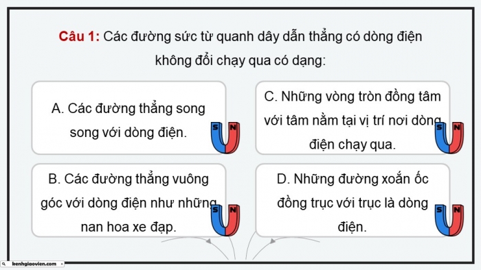Giáo án điện tử Vật lí 12 chân trời Bài Ôn tập chương 3