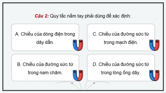 Giáo án điện tử Vật lí 12 chân trời Bài Ôn tập chương 3